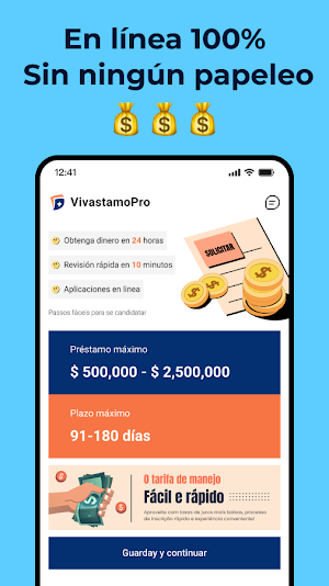 VivastamoPro - Préstamo Rápido Screenshot 1