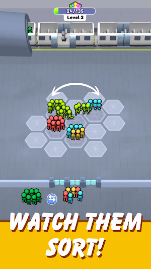 Crowd Sort Screenshot 1