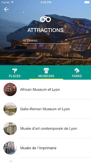 Lyon Travel Guide Screenshot 1