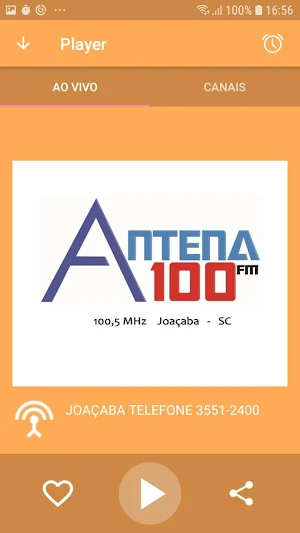 Rádio Antena 100 Screenshot 0