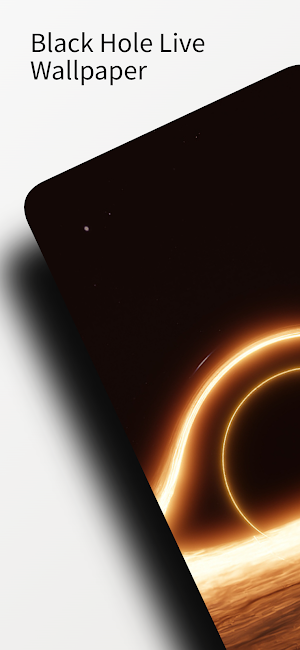 Black Hole Live Wallpaper HD Screenshot 0