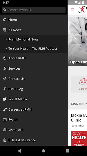myRMH Screenshot 1