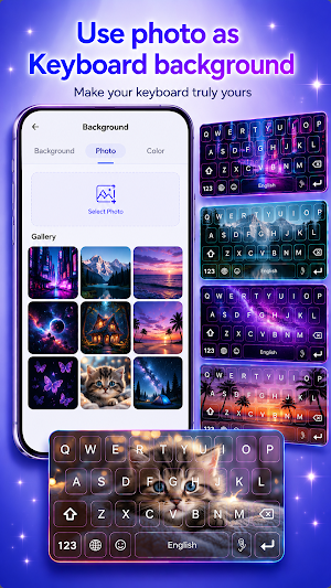 LED Keyboard - Neon, RGB Theme Screenshot 1