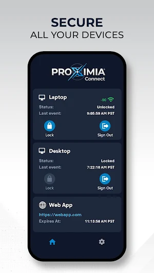 Proximia Authenticator Screenshot 1