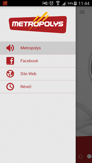 Metropolys Radio Screenshot 1