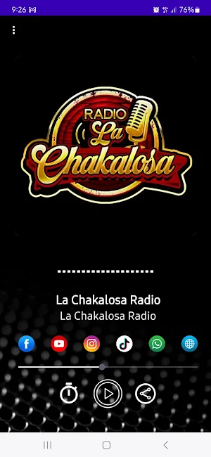 La Chakalosa Radio Screenshot 3