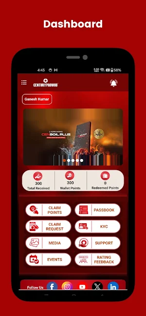 Century's Arjun Connect Screenshot 3