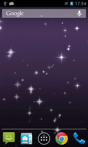 Glitter 3D Live Wallpaper Screenshot 0