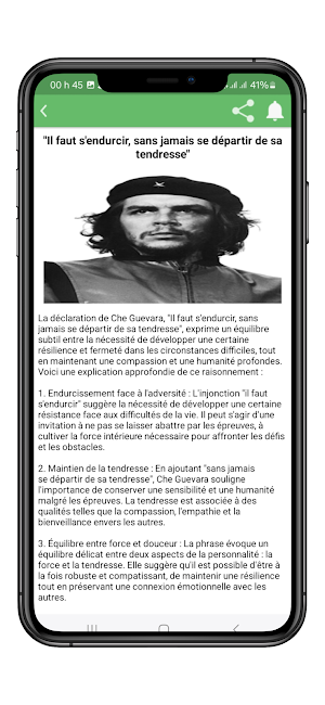 Citations de Che Guevara Screenshot 0