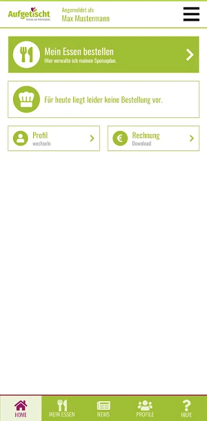Aufgetischt Screenshot 1