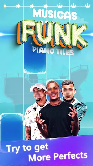 Musica de Funk Piano Tiles Screenshot 3