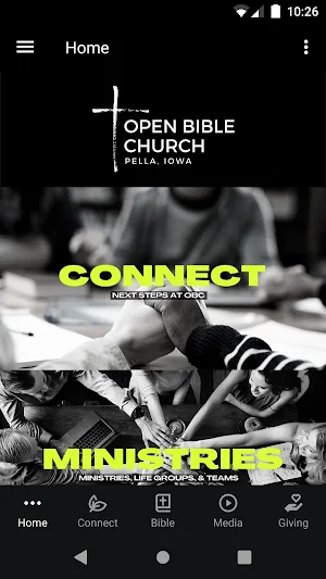 Pella Open Bible Church Screenshot 0