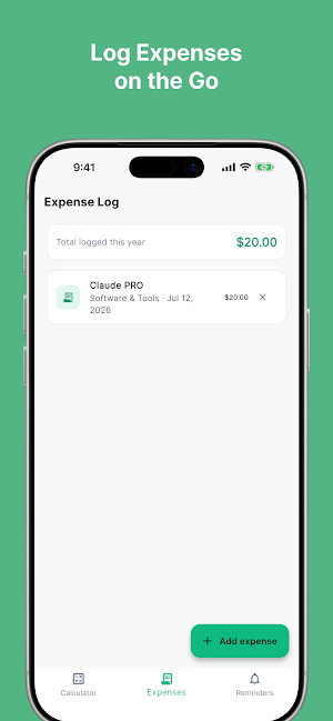 TaxPilot: 1099 Tax Estimator Screenshot 2