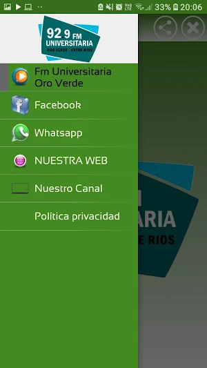 FM Universitaria OroVerde Screenshot 1