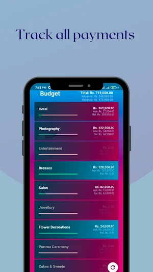 Weddy Buddy - Wedding Planner Screenshot 1