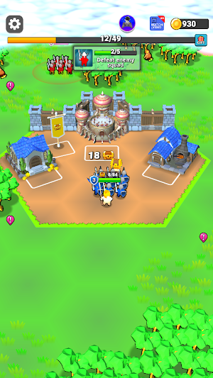Primitive Battle: PvP RTS Screenshot 1