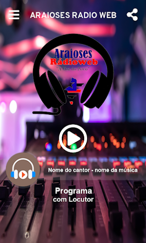 Araioses Rádio Web Screenshot 1