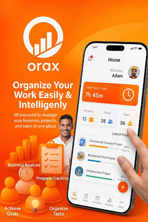Orax - Work Time Tracker Screenshot 3