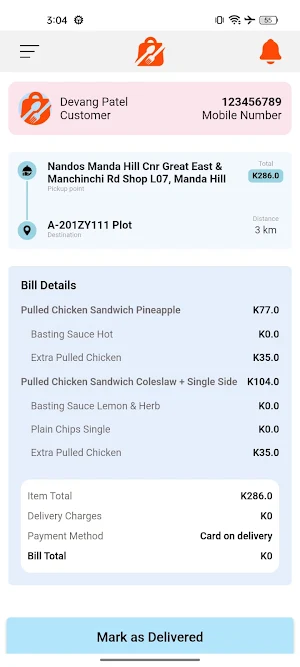 ZipXpress Partner Screenshot 2