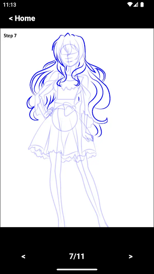 Golden Time Anime How to Draw Screenshot 2