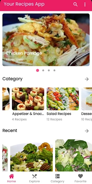 Recipes from around the world Screenshot 3
