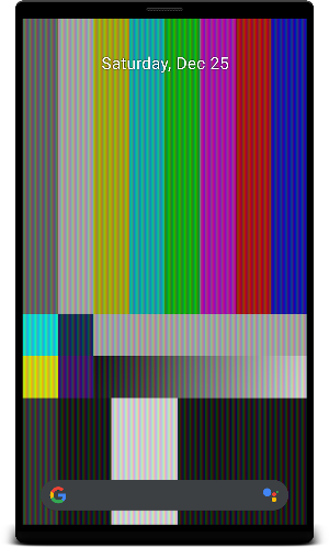 TV Color Bars Live Wallpaper Screenshot 0