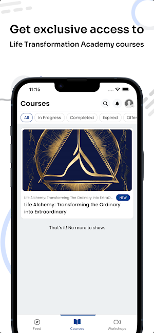 Life Transformation Academy Screenshot 2