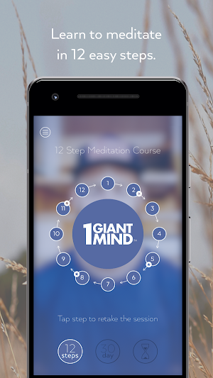 1 Giant Mind: Learn Meditation Screenshot 0
