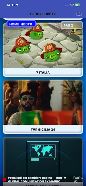 GLOBAL HBBTV Screenshot 2