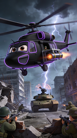Chopper Attack Simulator Screenshot 0
