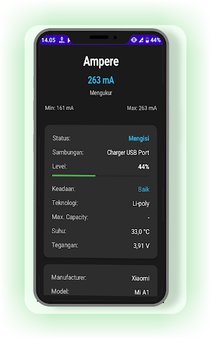 System Info & Ampere Meter Screenshot 1
