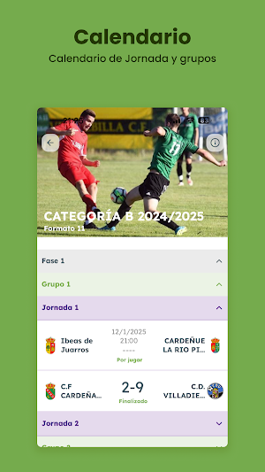 Mudepo - Eventos deportivos Screenshot 2