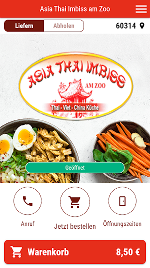 Asia Thai Imbiss am Zoo Screenshot 0