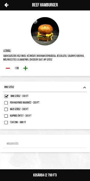 KP Burger & Ételműhely Screenshot 2