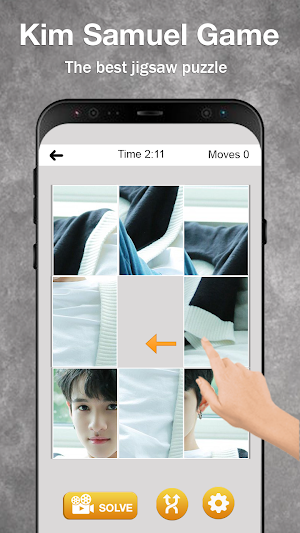 Sliding Puzzle Kim Samuel Game Screenshot 0