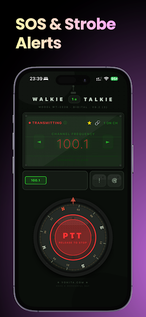Yohita Walkie-Talkie & Safety Screenshot 1