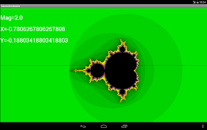 Mandelbrotmobile Screenshot 2