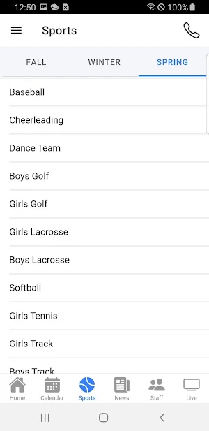 Sycamore Athletics - Ohio Screenshot 2