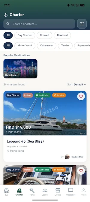 Marine2Go Screenshot 3