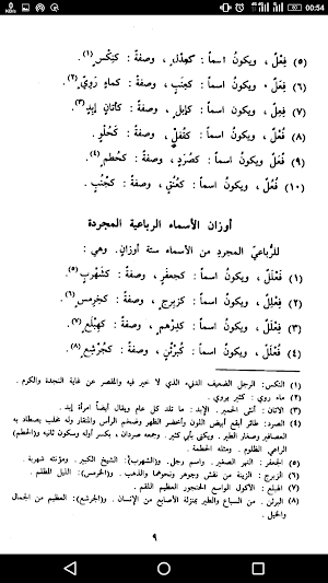 كتاب جامع الدروس العربية في النحو والصرف Screenshot 1