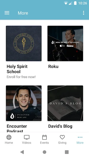 David Hernandez Ministries Screenshot 2