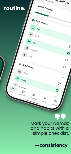 Daily Ibadah Tracker Screenshot 1