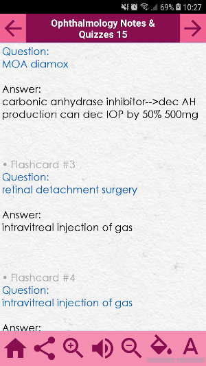 Ophthalmology Exam Review concepts, notes and quiz Screenshot 1