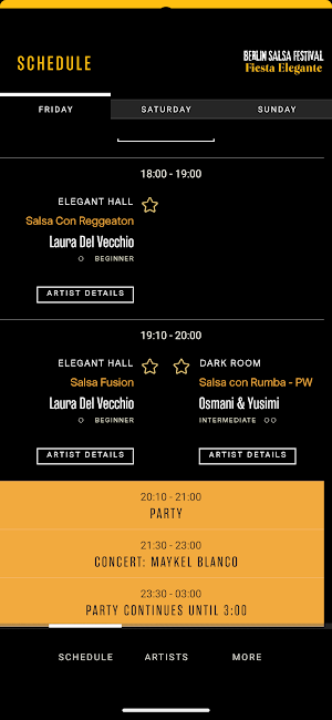 Berlin Salsa Festival Screenshot 1