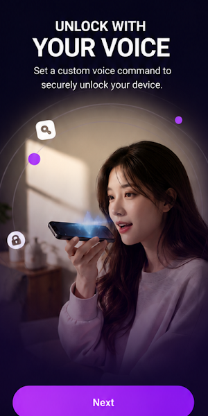 Voice Screen Lock AI Screenshot 1