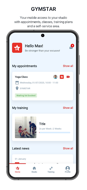 GYMSTAR Screenshot 0