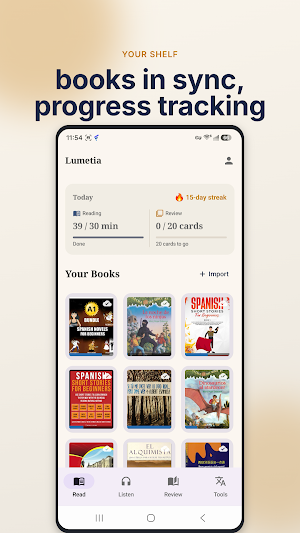 Lumetia: Learn Spanish Screenshot 0