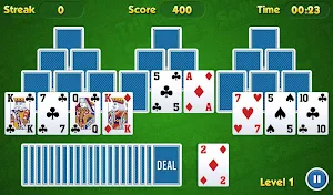 TriPeaks Solitaire Challenge Screenshot 2