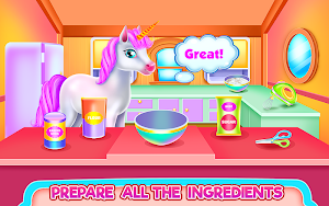 Cute Unicorn Caring and Dressup Screenshot 3