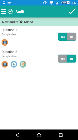 AuditList Site Audit Checklist Screenshot 2
